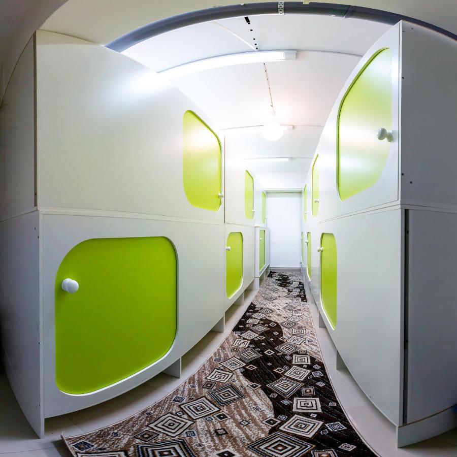 Хостел 689Capsulehotel&Coffee Almatý Exterior foto