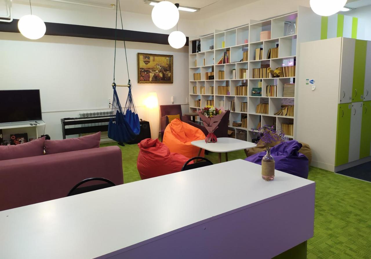 Хостел 689Capsulehotel&Coffee Almatý Exterior foto